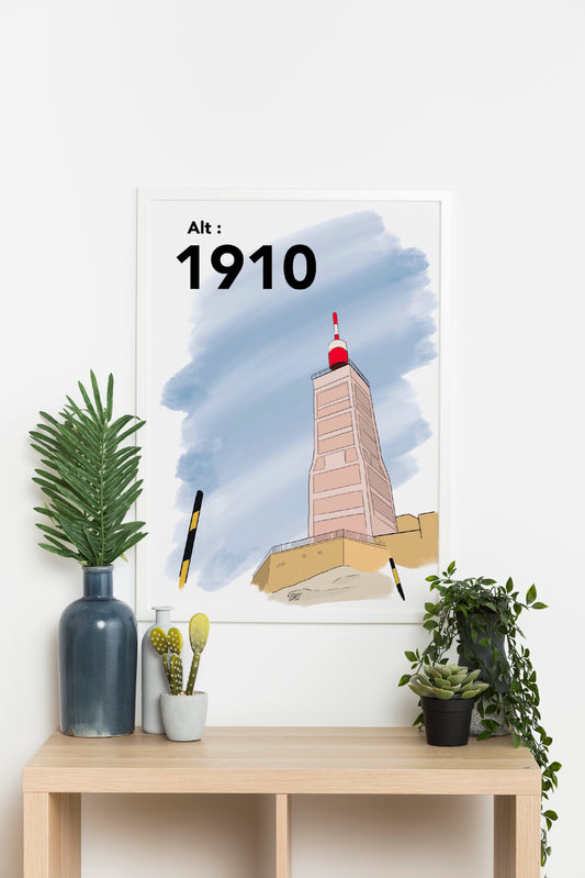 Affiche A3 - alt 1910 -